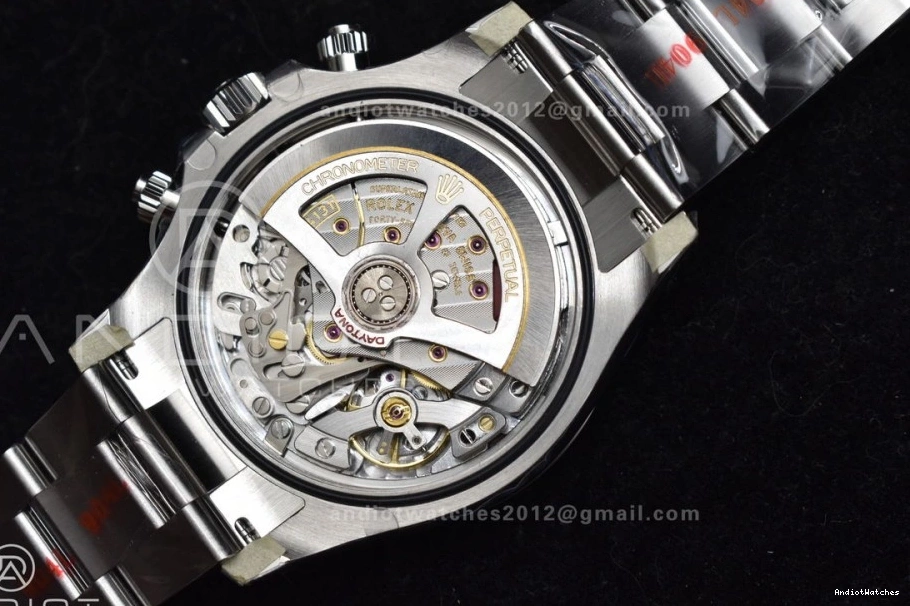 White Best BTF Steel DD Bracelet 904L Daytona 781 Edition SoftTouch SS 1:1 126500 Dial on 0708